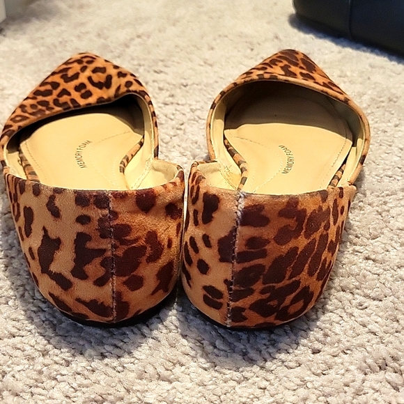 Size 7 Leopard Flats - Picture 2 of 2